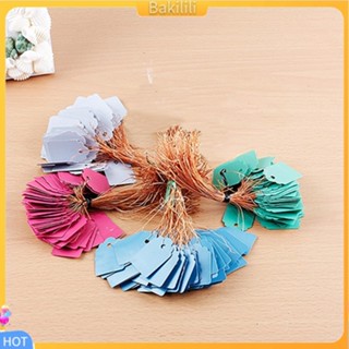 [Bakilili] 100 ชิ้น แถบกันน้ํา ป้ายสวน ป้ายแขวนพืช