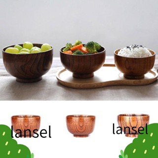 Lansel กล่องอาหารกลางวัน แบบไม้ ดีไซน์สร้างสรรค์ สําหรับเด็ก