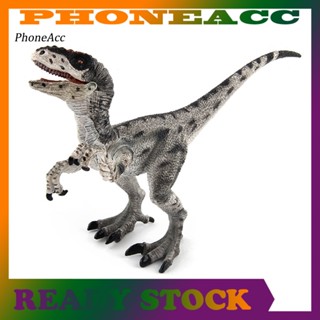 Phoneacc โมเดลฟิกเกอร์ รูปไดโนเสาร์ Velociraptor เสมือนจริง สําหรับสะสม ตกแต่งโต๊ะ