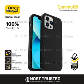 Otterbox Commuter Series เคสโทรศัพท์มือถือ สีดํา สําหรับ iPhone 14 Pro Max 14 Pro 14 14 Mini