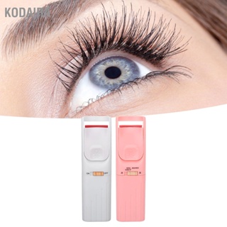 KODAIRA ที่ดัดขนตาไฟฟ้าที่ดัดขนตาแบบชาร์จความร้อนแผ่นซิลิโคน Lash Curling Tool