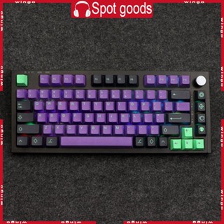 Win 135 ปุ่มกดคีย์บอร์ด PBT ย้อมสีเชอร์รี่ สําหรับคีย์บอร์ดเกมมิ่ง MX Switches EVA