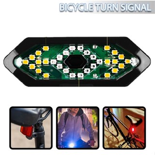 New Bicycle Rear Tail Light Bike USB Wireless Remote Turn Signal Warning Lamp