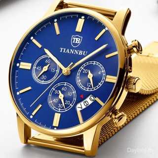 Tiannbu Brand Watch [พร้อมส่ง] 1035 นาฬิกาข้อมือ อเนกประสงค์ กันน้ํา มีปฏิทิน สําหรับผู้ชาย