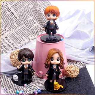 ตุ๊กตาฟิกเกอร์ Hermin Ron Harry Potter Qposketq Version เหมาะกับของขวัญ สําหรับตกแต่ง