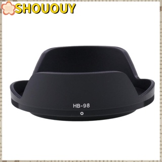 Shououy ฝาครอบเลนส์ฮู้ด ABS ป้องกันแสงสะท้อน HB-98 52 มม. สีดํา แบบเปลี่ยน สําหรับกล้อง NIKON Z24-50 มม. f4-6.3