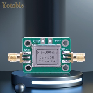 [Yotable.th] โมดูลขยายเสียง RF 5-6000MHz พร้อมบอร์ด LNA