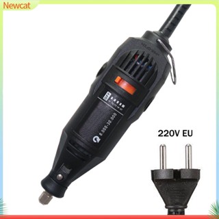 {Newcat} เครื่องเจียรโรตารี่ไฟฟ้า ความเร็วสูง ขนาดเล็ก 110V 220V DIY