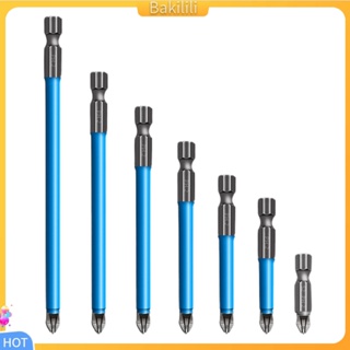 {Bakilili} ชุดเครื่องมือไขควงแม่เหล็กไฟฟ้า กันลื่น 25-150 มม. 7 ชิ้น