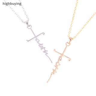 [highbuying] สร้อยคอโชคเกอร์ สเตนเลส จี้ไม้กางเขน ของขวัญคริสต์มาส สําหรับผู้หญิง ผู้ชาย