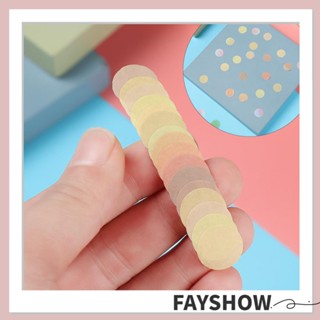 Fay 100 ชิ้น / ม้วน เทปวาชิ ลายจุด สีสันสดใส ตกแต่ง DIY เทปกาวญี่ปุ่น