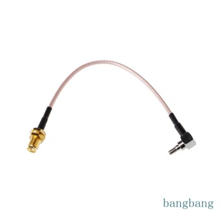 Bang สายเคเบิลเชื่อมต่อ SMA ตัวเมีย เป็น CRC9 RG316 15 ซม. 6