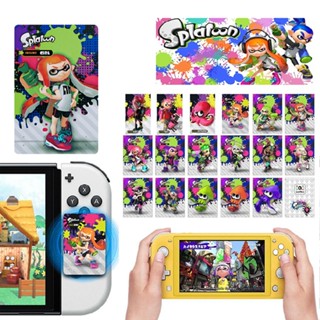 New 17pcs/Set PVC NFC Tag Game Cards Splatoon 2 Octoling Octopus For Switch