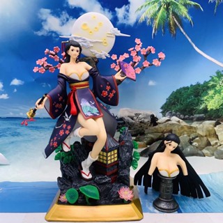 [Off-the-shelf] Anime wholesale pirate GK and the country of peace style kimono Robin scene statue boxed hand-made BHHY