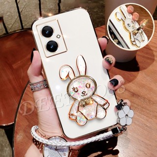 เคสโทรศัพท์มือถือแบบนิ่ม ลายน้ําหอมน่ารัก 3D พร้อมแหวนขาตั้ง และสายคล้องข้อมือ สําหรับ VIVOY78 VIVOY27 VIVO Y78 Y36 Y27 Y02 Y02T Y02A V27 V27e V25e V25 Pro 5G 4G