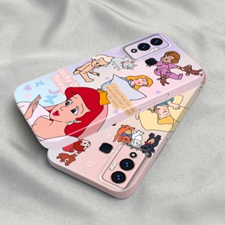 เคสโทรศัพท์มือถือ PC แข็ง ปิดด้านหลัง ลายเจ้าหญิงอลิซ สีวาว สําหรับ Infinix Hot 12 Play Hot 10 Play 11 9 Note 12 Smart 6 TECNO Pova Neo