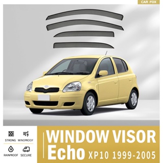 ที่บังแดดหน้าต่างรถยนต์ PC อุปกรณ์เสริม สําหรับ Toyota Echo 1999-2005 4 ชิ้น