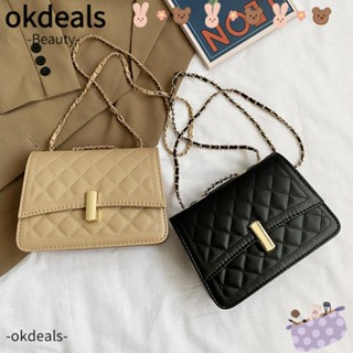 Okdeals กระเป๋าถือ กระเป๋าสะพายไหล่ อินเทรนด์ เข้ากับทุกการแต่งกาย สําหรับผู้หญิง