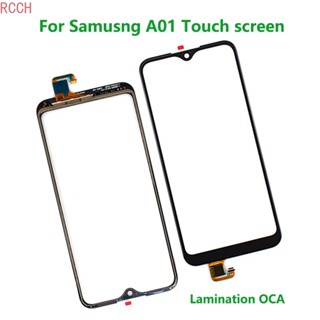 หน้าจอสัมผัส พร้อมกระจกดิจิไทเซอร์ LCD ด้านหน้า สําหรับ Samsung Galaxy A01 2019 A015 SM-A015F/DS