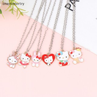 Onem Kawaii Sanrio สร้อยคอโซ่ จี้การ์ตูนแมว Hello Kitty อัลลอย เซ็กซี่ สําหรับแฟนสาว