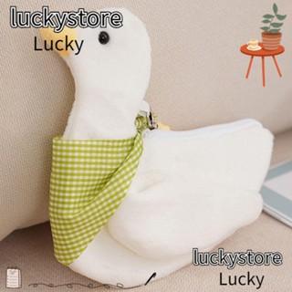 Lucky กระเป๋าใส่เหรียญ มีซิป ลายการ์ตูนน่ารัก