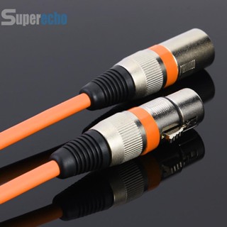 สายเคเบิ้ลเชื่อมต่อ DMX Stage DJ XLR 3Pin Male to Female 5.9 ฟุต หลากสี [superecho.th]