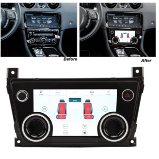 Super Motor 7in รถ AC หน้าจอสัมผัส DC 9 ถึง 16V เครื่องปรับอากาศอุณหภูมิหน่วยความจำสำหรับ Jaguar XJ XJL XJR X351