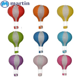 Martin โคมไฟกระดาษ สีรุ้ง 12 นิ้ว 30 ซม. สําหรับแขวนตกแต่งห้องนอน งานวันเกิด งานแต่งงาน DIY