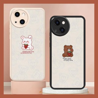 Cartoon protective Phone Case For iphone14 Plus Silica gel Dirt-resistant heat dissipation Phone lens protection funny