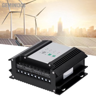 Gemini308 กังหันลมพลังงานแสงอาทิตย์แบบผสมผสาน Intelligent LED Wind Turbine 600W Solar Energy 300W 24V