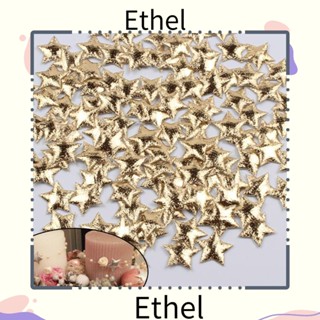 Ethel1 แผ่นโฟมลายนูน รูปดาว สําหรับตกแต่งบ้าน และสวน 100 200 ชิ้น