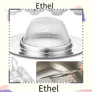 Ethel1 ที่กรองอ่างล้างจาน พร้อมฝาปิด เครื่องมือครัว ที่กรองเศษอาหาร ทําความสะอาด จุกปิดผม