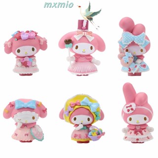 โมเดลฟิกเกอร์ รูปปั้นการ์ตูนอนิเมะ MXMIO My Melody Cinnamoroll ของเล่นสําหรับเด็ก