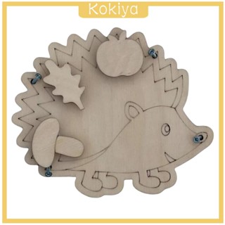 [Kokiya] บอร์ดไม้ ของเล่นเสริมประสาทสัมผัส สําหรับเด็กก่อนวัยเรียน DIY