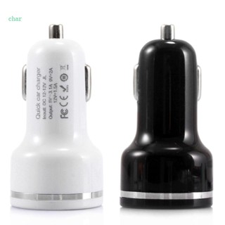 Char อะแดปเตอร์ซ็อกเก็ตชาร์จ USB 12V 24V 5V 2 4A สําหรับรถบรรทุก SUV Cellph