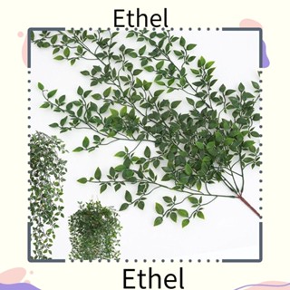 Ethel1 ใบมันดาลาประดิษฐ์ เหมือนจริง สําหรับประดับตกแต่งงานแต่งงาน ปาร์ตี้