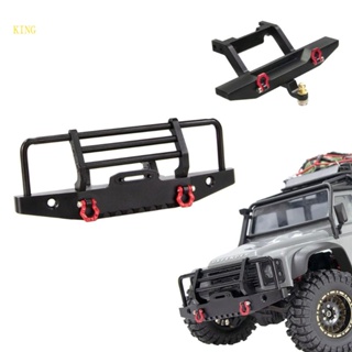 King กันชนหน้า หลัง โลหะ รีโมตคอนโทรล สําหรับรถไต่หินบังคับ 1 18 TRX4M