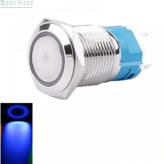 【Big Discounts】Compact Design 16mm IP66 Waterproof Stainless Steel Momentary Push Button Switch#BBHOOD