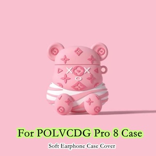 【ของแท้】เคสหูฟัง แบบนิ่ม ลายการ์ตูนแอนิเมชั่น สําหรับ POLVCDG Pro 8 POLVCDG Pro 8