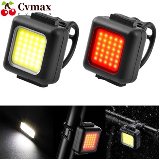 Cvmax ไฟหน้าจักรยาน LED ชาร์จ USB กันน้ํา อุปกรณ์เสริมจักรยาน