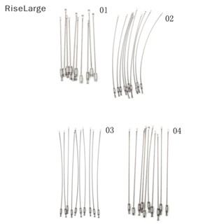 [RiseLarge] ใหม่ พวงกุญแจสเตนเลส 10 15 20 ซม. สําหรับเดินป่า 10 ชิ้น