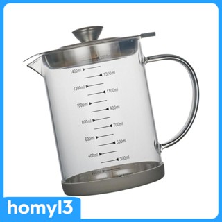 [Homyl3] ขวดแก้วใส่น้ํามัน ขนาดใหญ่ พร้อมฝาปิด