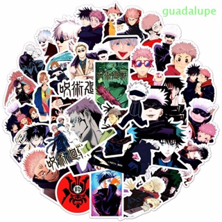 Guadalupe สติกเกอร์ ลายอนิเมะ Jujutsu Kaisen Fushiguro Megumi Yuji Itadori Graffiti Gojo Satoru Kugisaki Nobara กันน้ํา 50 ชิ้น