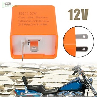 [ISHOWMAL-TH]Motorcycle Motorbike 2Pin Adjustable LED Indicator Flasher Relay A+/Durable Sets-New In 8-