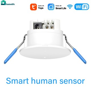 Tuya Smart WIFI Smart Ceiling-Mounted Human Presence Sensor Tuya Human Body Motion Detection Sensor Home home