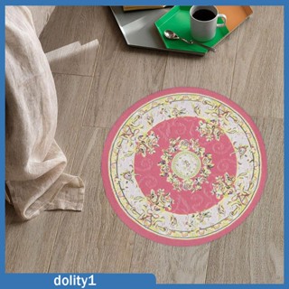 [Dolity1] พรมปูพื้น สเกล 1/12 เส้นผ่าศูนย์กลาง 15.7 ซม. สําหรับบ้านตุ๊กตา ห้องนอน ห้องน้ํา