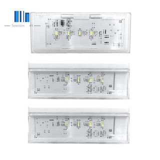 2 ชิ้น W10515057 &amp; 1 ชิ้น W10515058 ชุดไฟ LED พร้อมเลนส์เรียว และกรอบ สําหรับ Whirlpool Kenmore Maytag KitchenAid