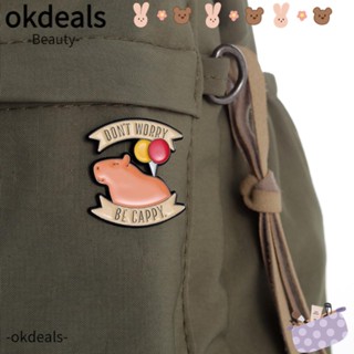 Okdeals Capybara เข็มกลัด รูปลูกโป่ง สัตว์ ของขวัญสําหรับเด็ก