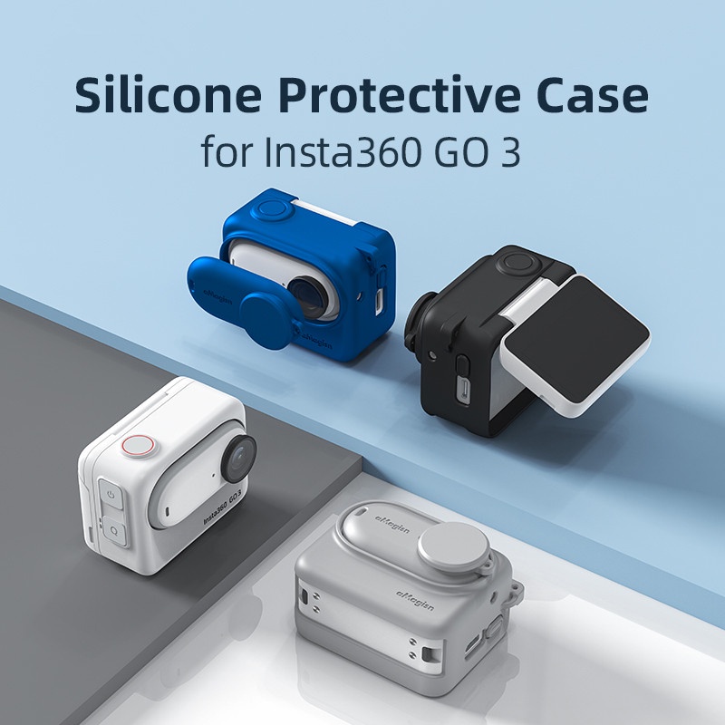 เคสซิลิโคน ป้องกันกล้อง สําหรับ Insta360 GO 3 Insta360 GO 3