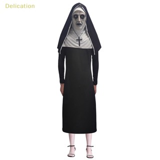 [Delication] ชุดคอสเพลย์ The Horror Scary Nun Valak สําหรับผู้ชาย และผู้หญิง